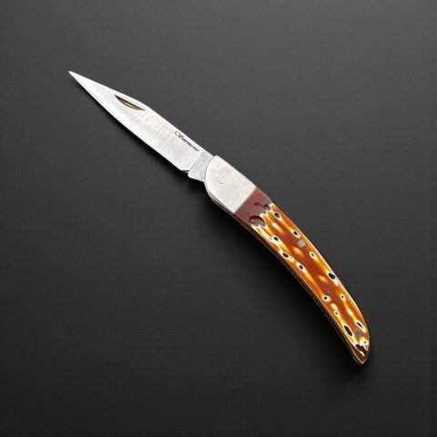 Sürmene El Yapımı Cep Çakısı Sivri Model