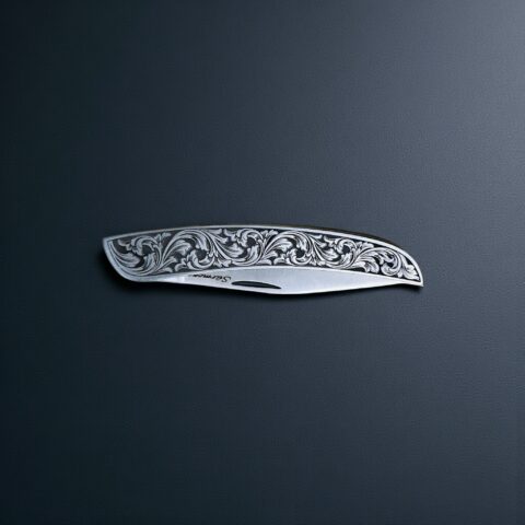 Alternative view of Sürmene Gravürlü Sivri Çakı