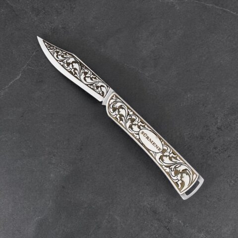 Sürmene Gravür İşlemeli Çakı 03