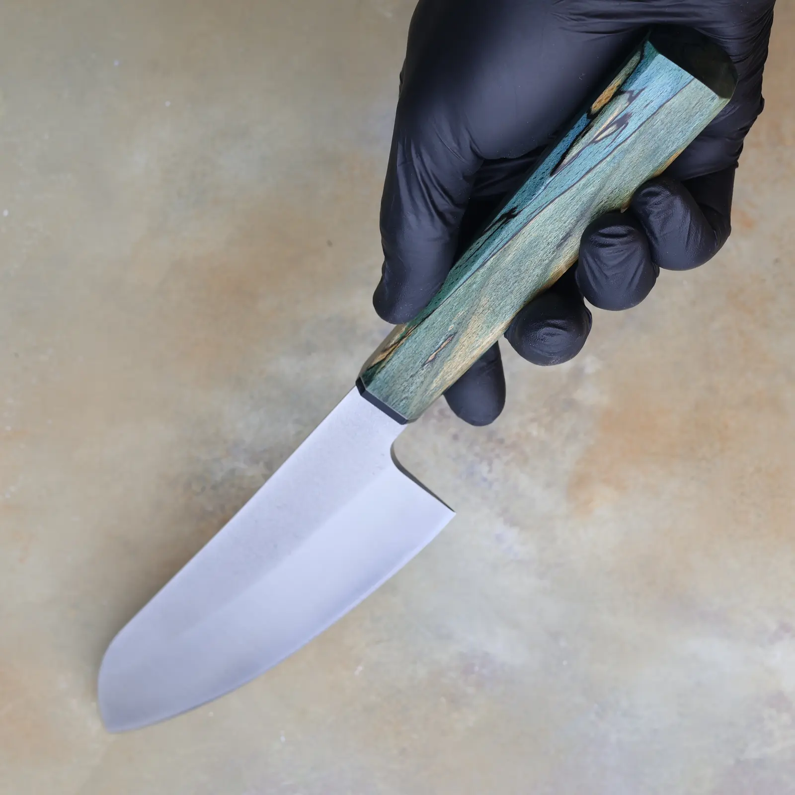 Sürmene El Yapımı Santoku Şef Bıçağı - Görsel 3