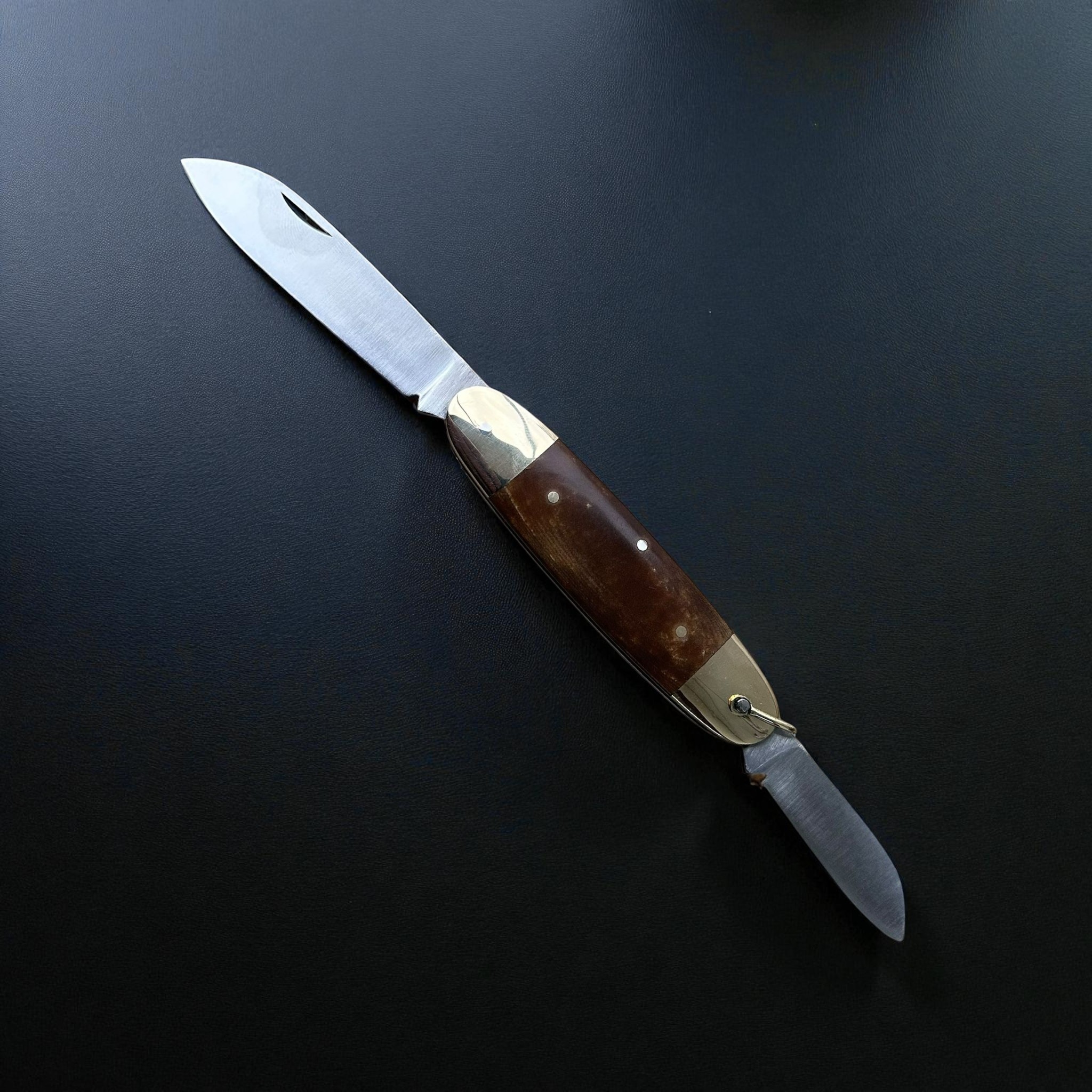 Sürmene Geleneksel Çift Ağız Cep Çakısı - Görsel 3