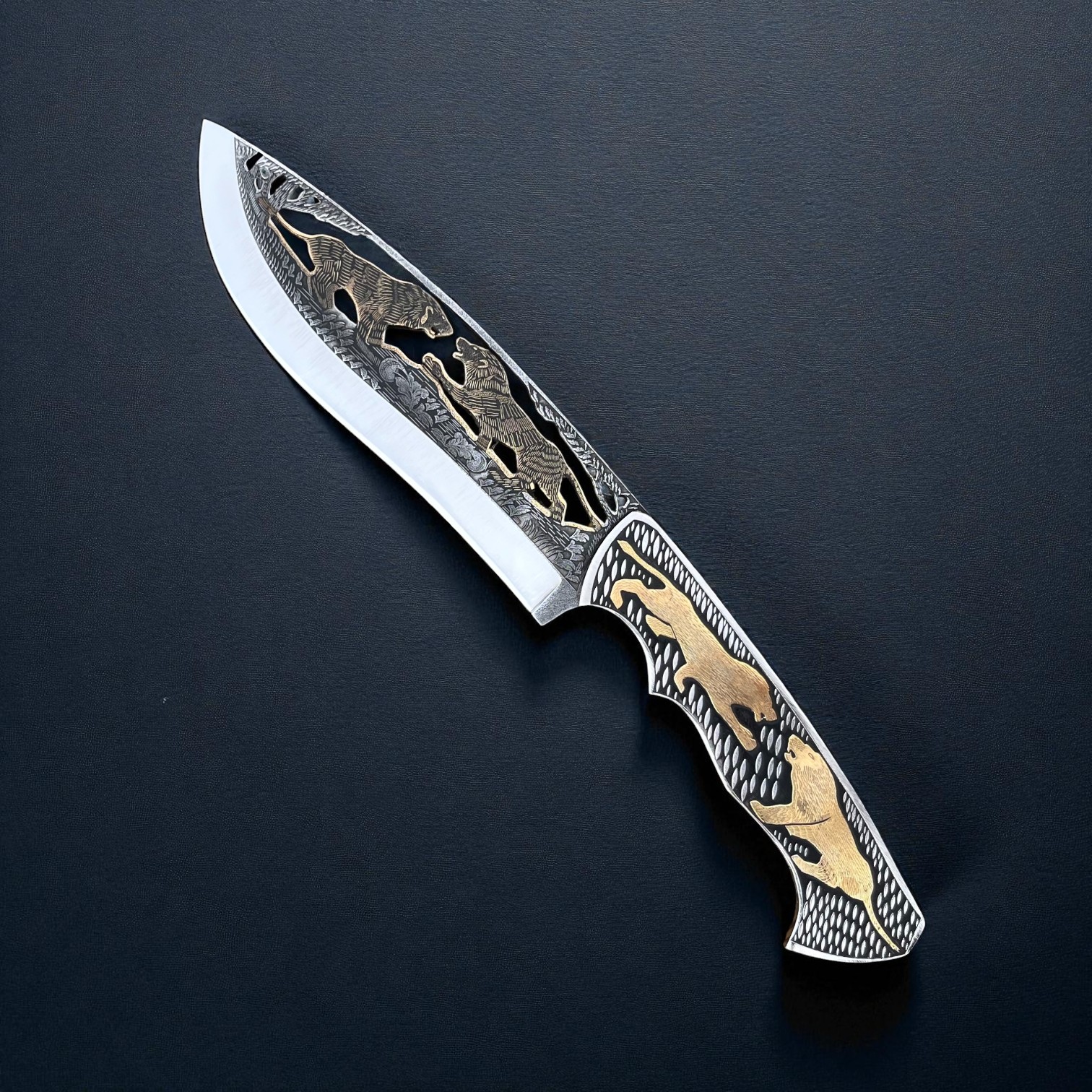 Sürmene El Yapımı Av Bıçağı AV17