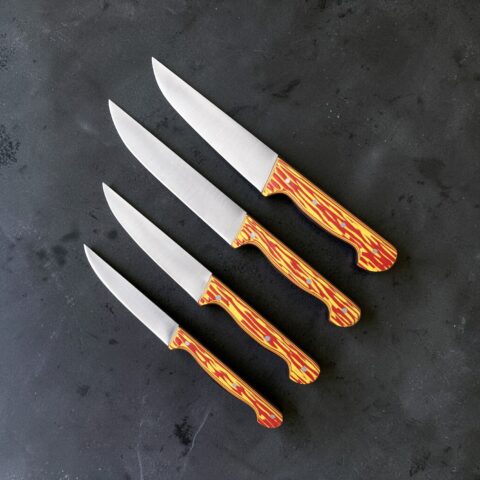 Sürmene El Yapımı Mutfak Bıçağı Seti 09