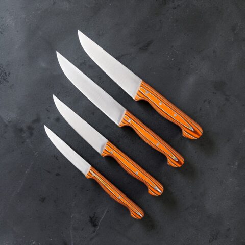 Sürmene El Yapımı Mutfak Bıçağı Seti 11