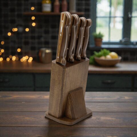 Sürmene El Yapımı 4'lü Mutfak Bıçağı Seti 02