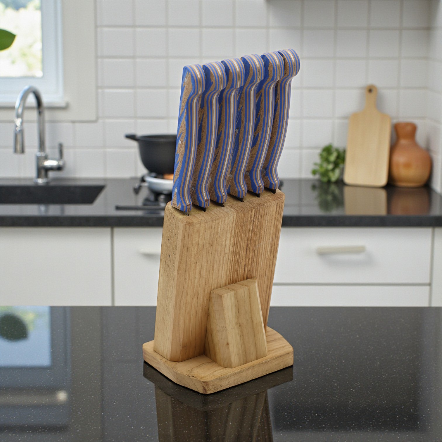 Sürmene El Yapımı Meyve Bıçağı Seti 02