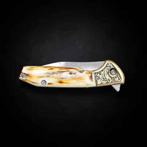 Geyik Boynuzu Çakı Kapalı