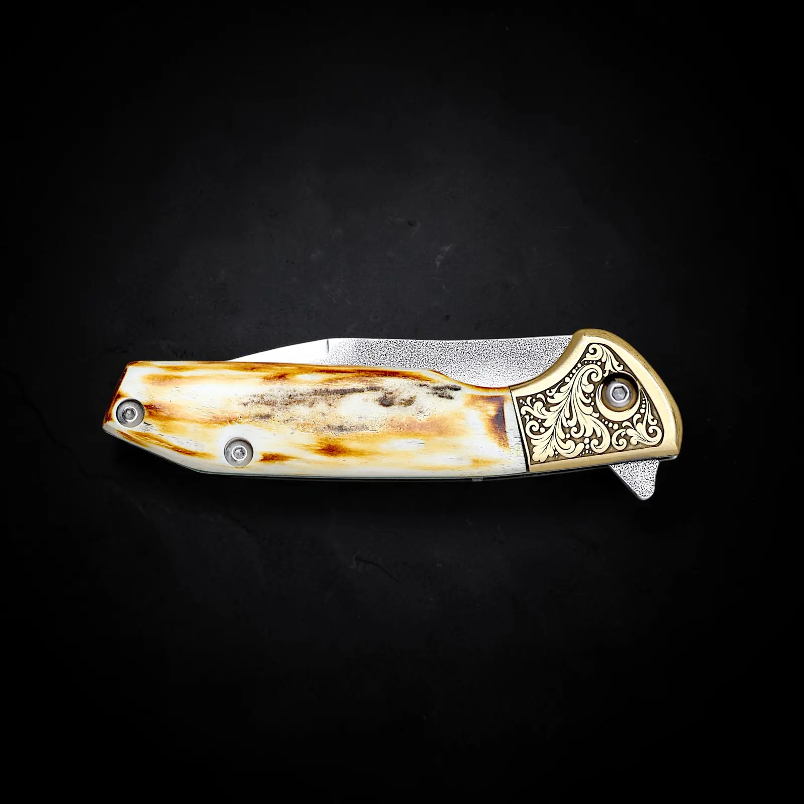 Geyik Boynuzu Çakı Kapalı