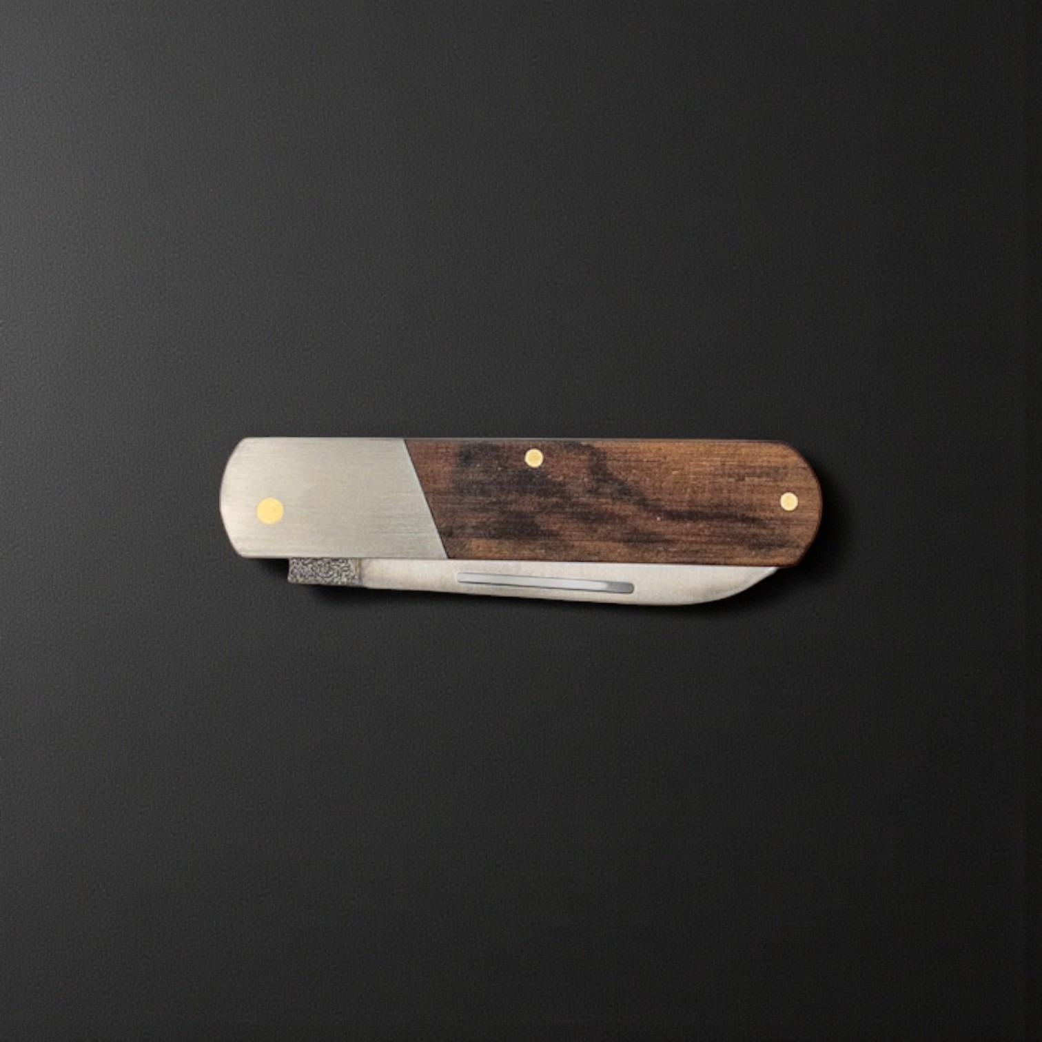 El Yapımı Ahşap - Krom Sap Çakı N690 - Görsel 2