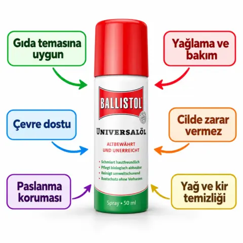 Bıçak bakım koruma temizleme yağı