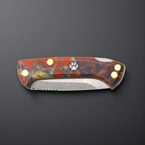 Alternative view of El Yapımı Çakı Göktürk Model - N690