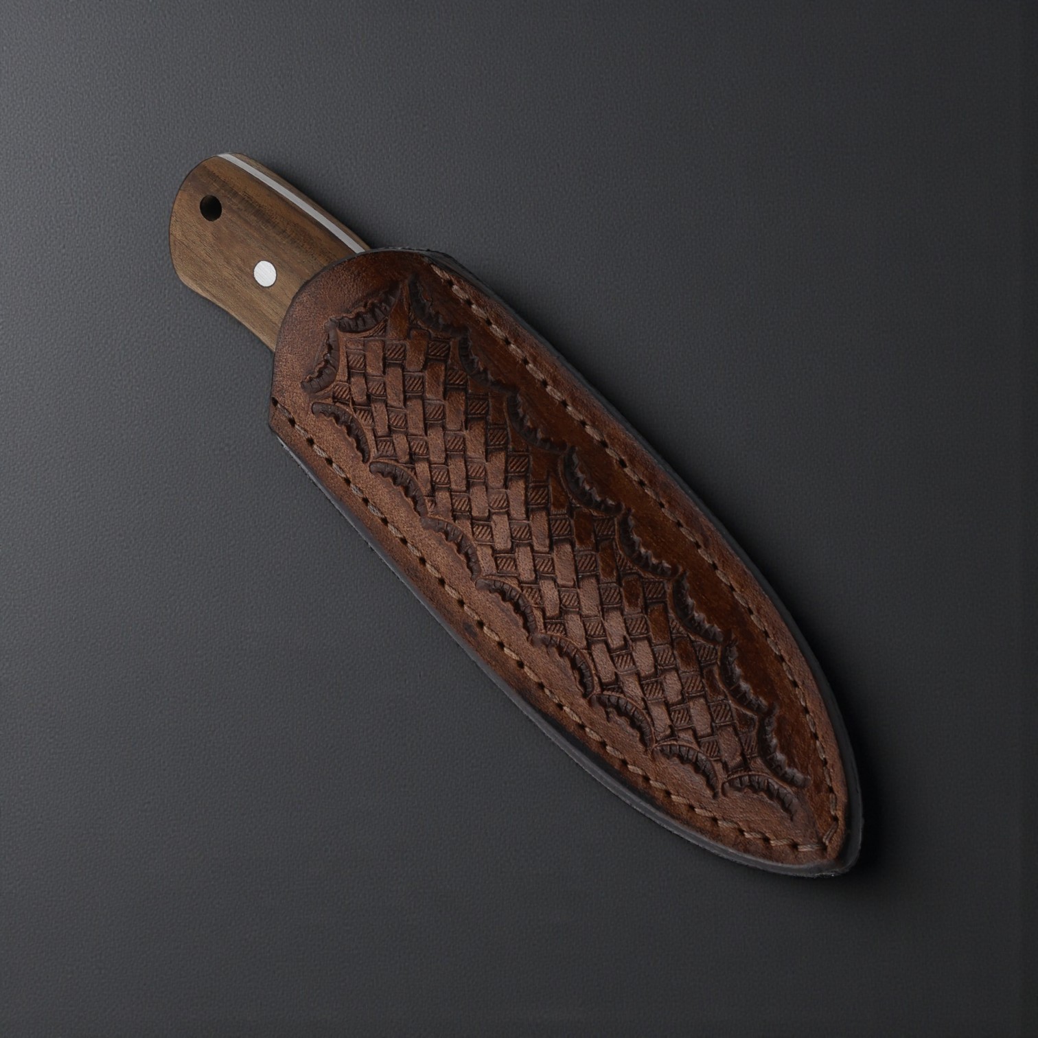 El Yapımı Pukko Model Av Bıçağı - N690 - Görsel 2