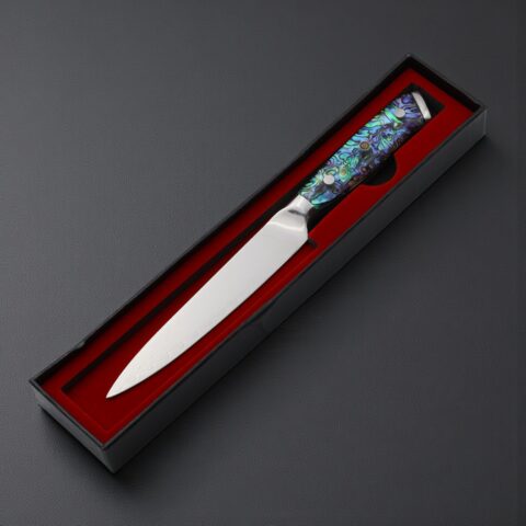 El Yapımı Şef Bıçağı Küçük Model - San Mai Çelik