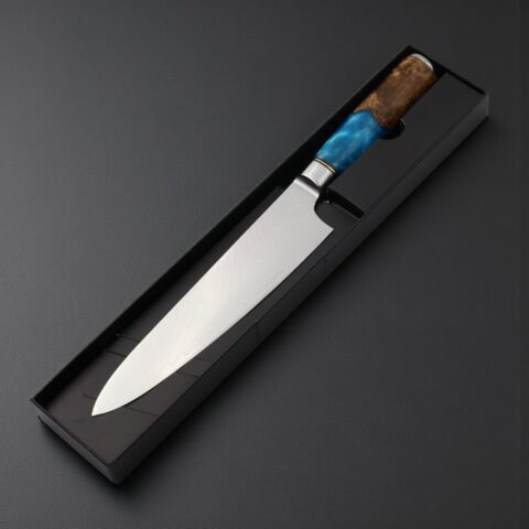 El Yapımı Şef Bıçağı - San Mai Çelik