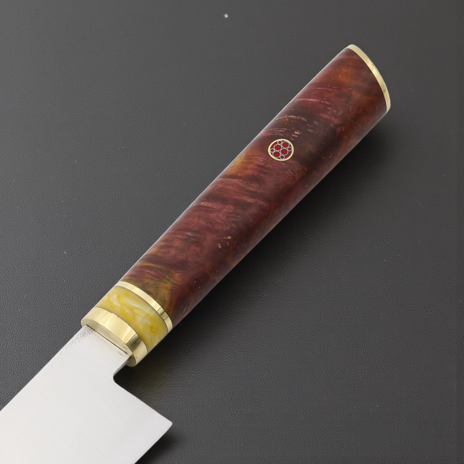 El Yapımı Santoku Şef Bıçağı - N690 - Görsel 2