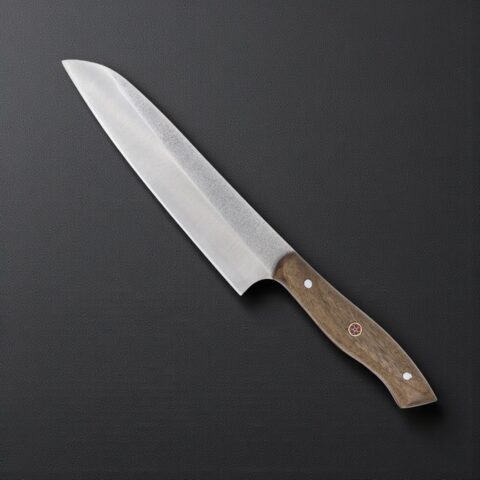 El Yapımı Şef Bıçağı Ceviz Kabza - N690