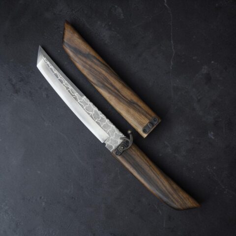 Sürmene El Yapımı Tanto Model Avcı Bıçağı