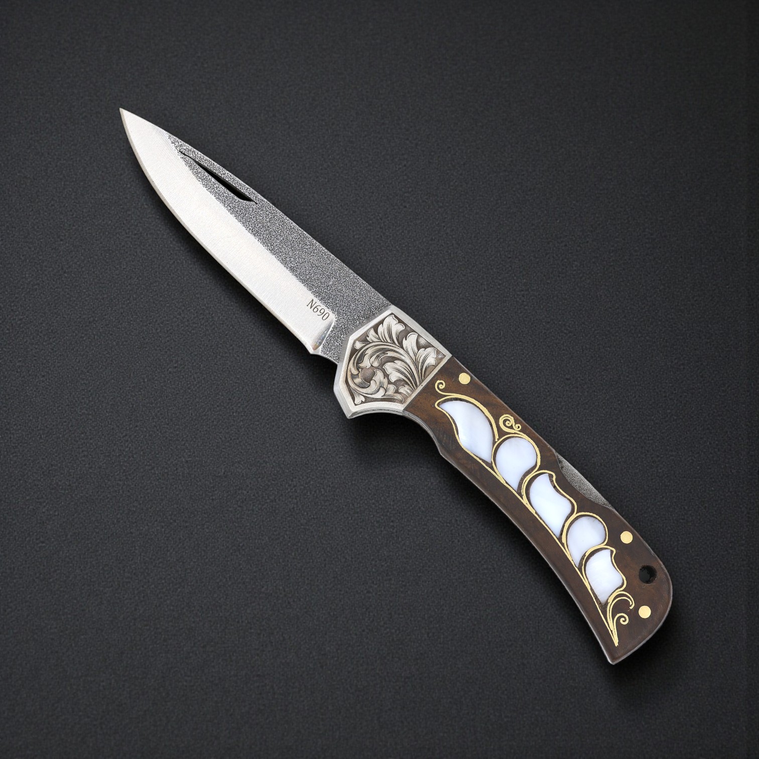 Telkari İşlemeli Çakı - N690