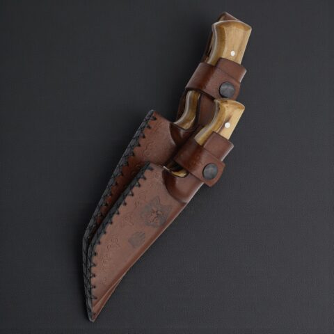 El Yapımı Av Bıçağı Baba Oğul Set 01