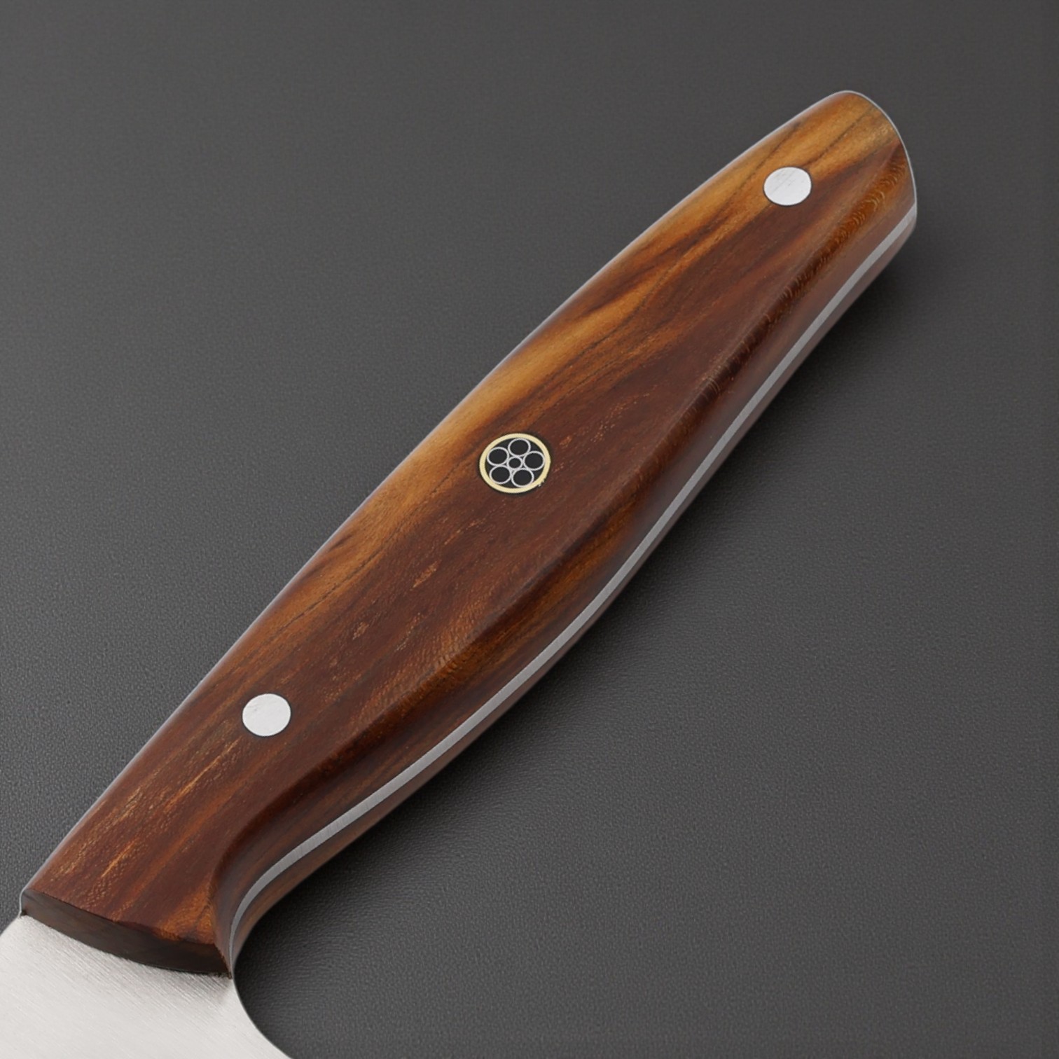 Sürmene El Yapımı Şef Bıçağı Kayısı Ağacı Kabza - Görsel 2