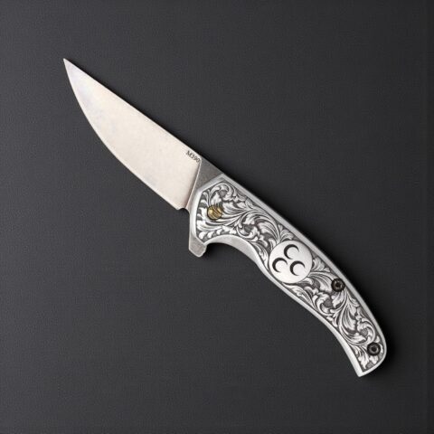 El Yapımı Çakı 3 Hilal - M390