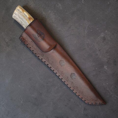 Alternative view of Sürmene El Yapımı Tanto Avcı Bıçağı 01