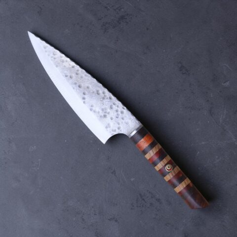 El Yapımı Desenli Şef Bıçağı 02