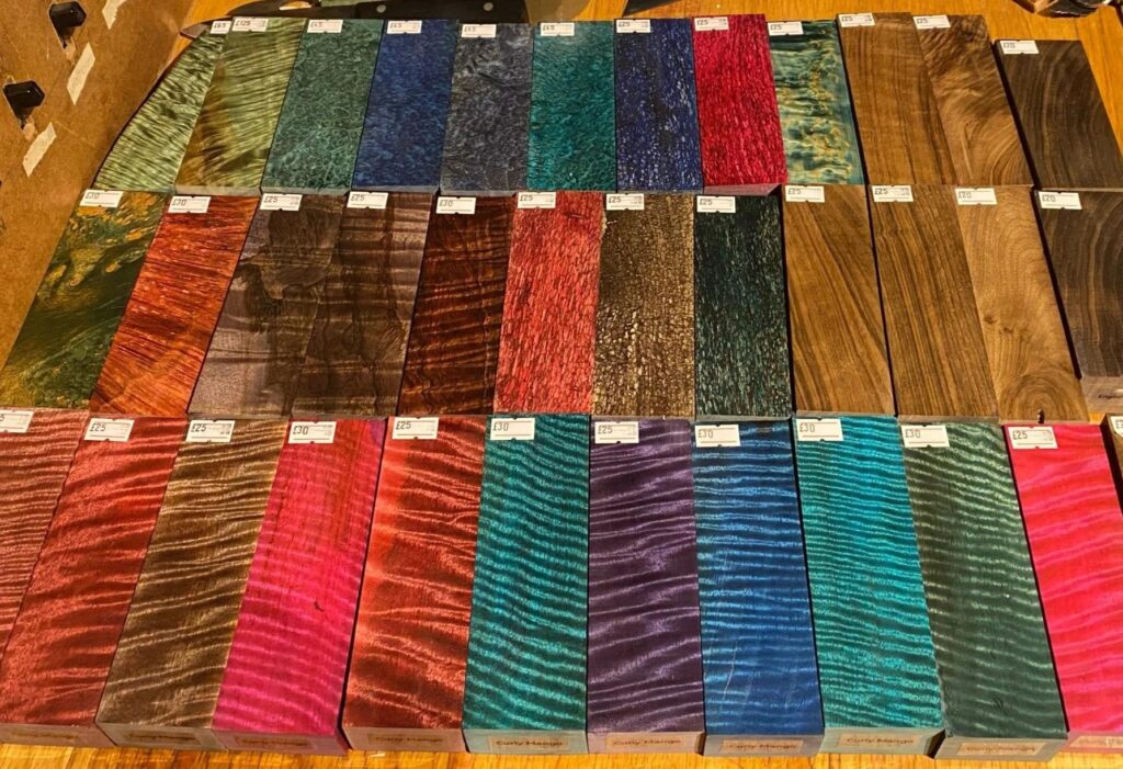 Stabilize Ahşap ve Renklendirme