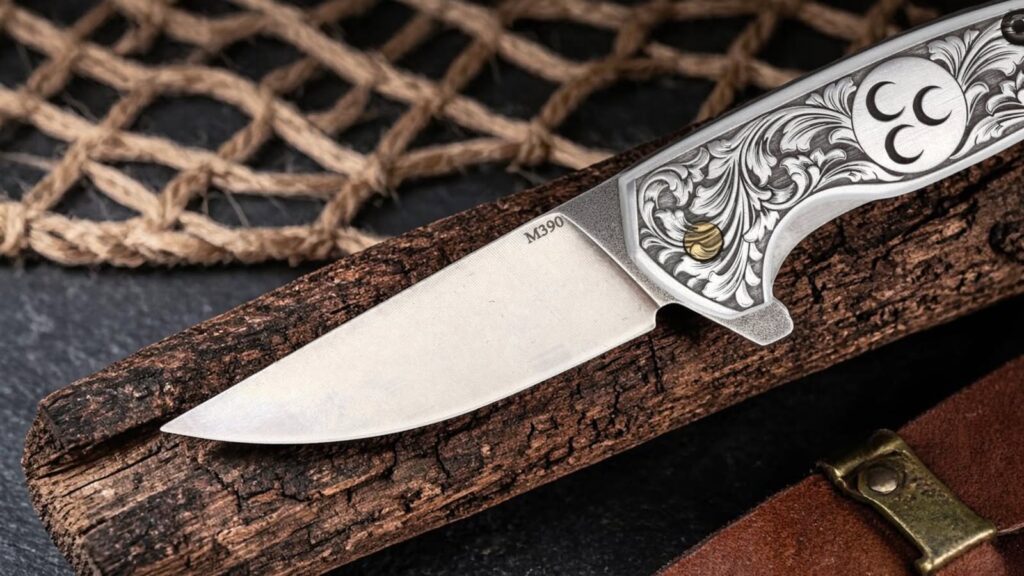 M390 süper çelik bıçak modeli