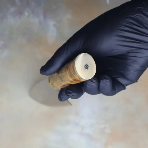 Santoku Şef Bıçağı Dip Detay