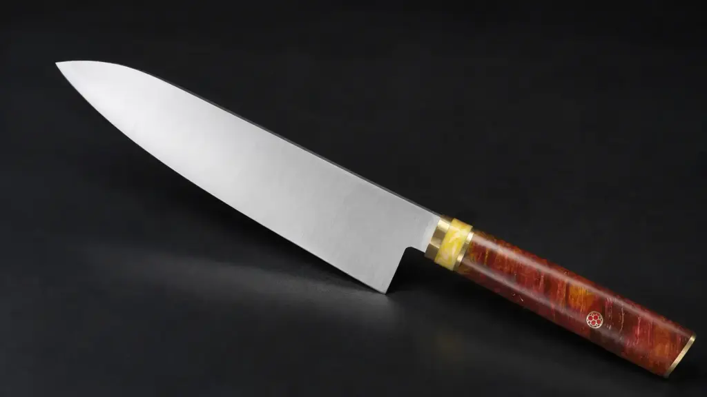 Profesyonel mutfakta Santoku şef bıçağı kullanımı