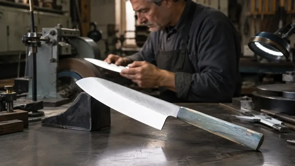 Sürmene üretimi Santoku şef bıçağı