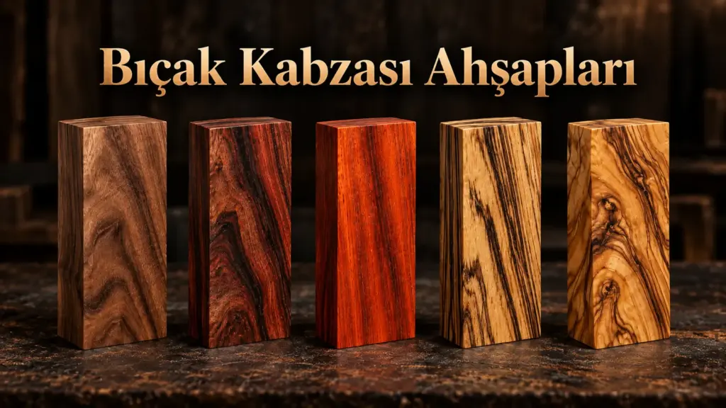 Ahşap Bıçak Sapları